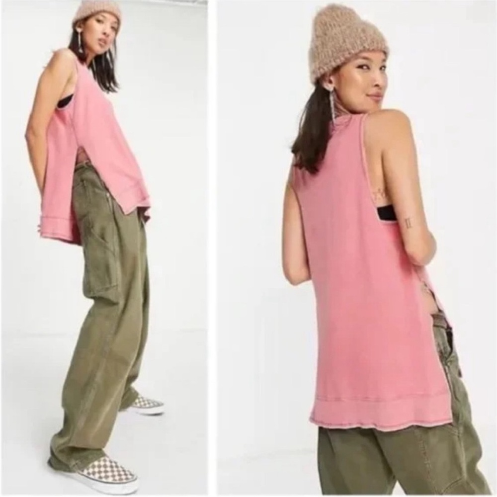 NWT Free People Pink Tank Top